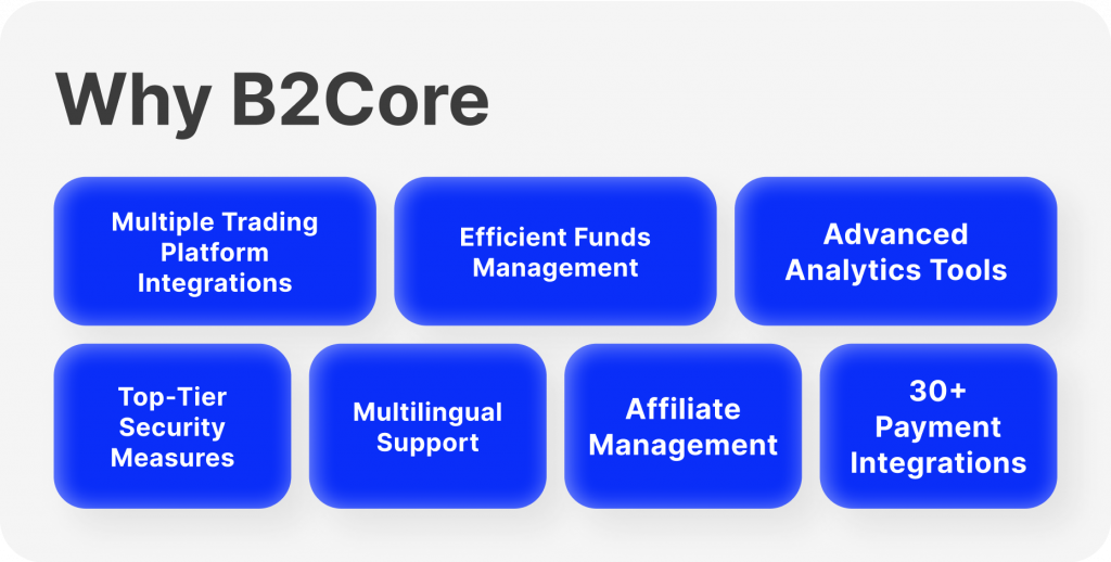 key features of B2Core
