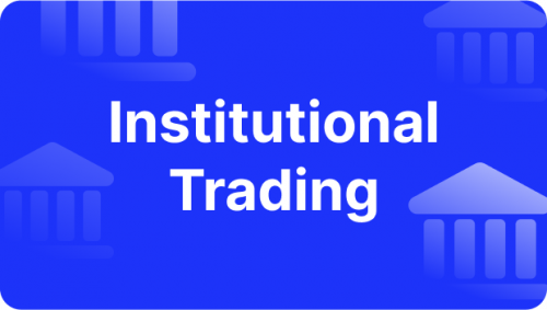 what is institutional trading