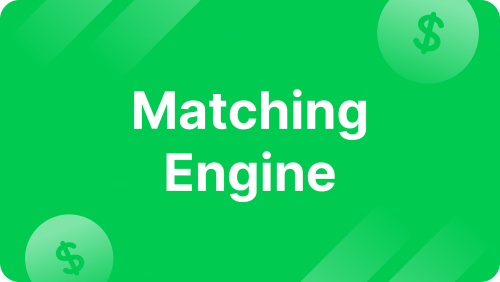 Matching engine for brokers